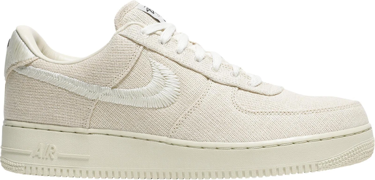 Nike Stussy x Air Force 1 Low Fossil for Sale | Authenticity