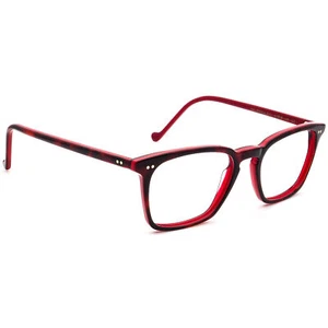 Jean Lafont Eyeglasses Melchior 634 Red Havana Square Frame France 51[]18 145 - Picture 1 of 9