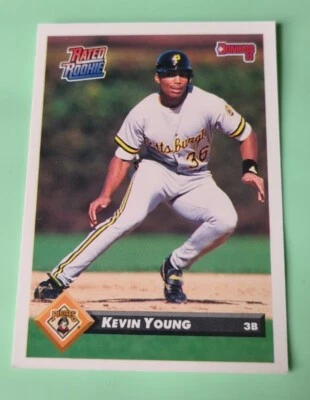 1993 Donruss Kevin Young #452 Pittsburgh Pirates - Image 1 of 2