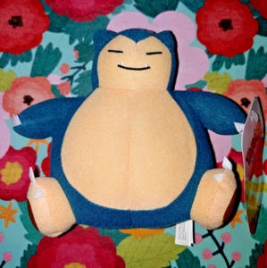 Pokemon Snorlax 7" Plush Stuffed Toy Authentic NWT Licensed New - Picture 1 of 2