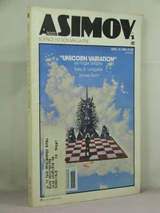 Isaac Asimov's April 13 1981,signed by 8,Scithers,MacIntyre,Gunn,Webb,Longyear,+ - Picture 1 of 10