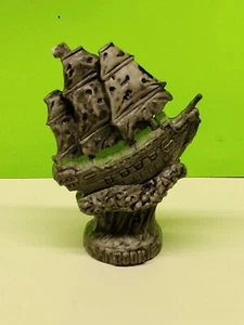 Pirates Of The Caribbean Games Collectors Edition chess piece Silver ROOK ship - Picture 1 of 1