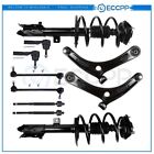 For Jeep Patriot Compass Shocks Struts Sway Bars Control Arms Tie Rods Kit Front Dodge Caliber