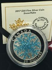 2017 Canada $20 Fine Silver Coin - Snowflake