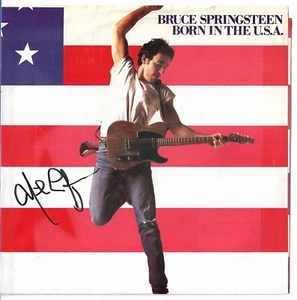 Bruce Springsteen - Born In The USA - Scarce USA vinyl 7" SIGNED by Nils Lofgren - Picture 1 of 1