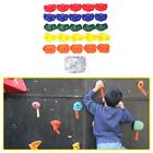 25X Rock Climbing Holds For Kids With Hardware Fittings Climbing Wall Holds