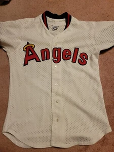 Vintage MLB Majestic California Angels Reggie Jackson Baseball Jersey, Size L - Picture 1 of 5