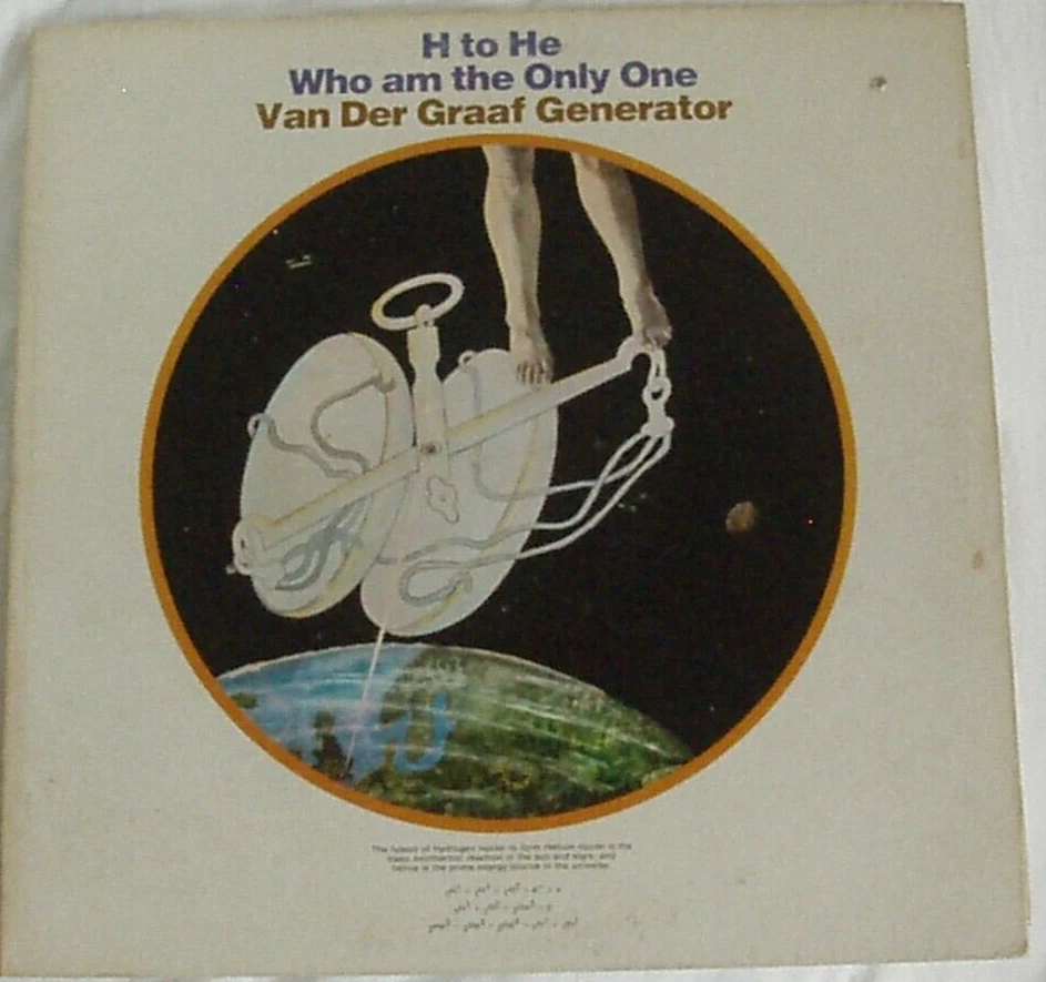 VAN DER GRAAF GENERATOR - H To He Who Am the Only One LP 12" Album VG/EX (USA) - Image 1 of 1