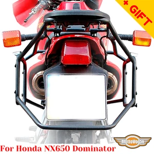 For Honda NX650 Dominator rack luggage system side carrier NX650 RD02 RD08,Bonus - Picture 1 of 12