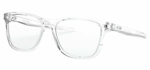 New OAKLEY CENTERBOARD Eyeglasses OX8163-0355 55-17 141 Polished Clear Frames