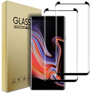 2Pack For Samsung Galaxy Note 9 Tempered Glass Screen Protector Case Friendly - Picture 1 of 12