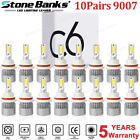 20X 9007 HB5 LED Headlight Bulbs Kit 6000K Bright White High Low Dual Beam 280W