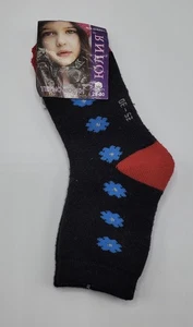 Julia Girls' Cotton Blend Thermal Socks Size 5-7 Years New With Tags - Picture 1 of 2