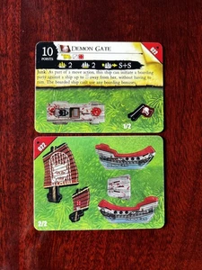 DEMON GATE Savage Shores Pirates Wizkids CSG Pocketmodel - Picture 1 of 2