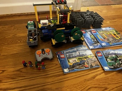 LEGO City: Cargo Train (60052) 99.9% Complete, All Minifigs, All Instructions - Image 1 of 4