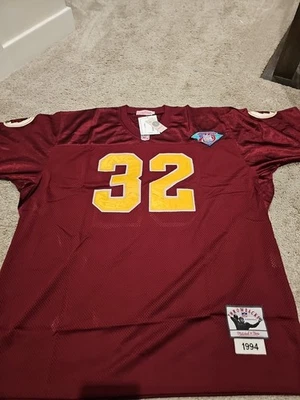 Camiseta deportiva retro Mitchell & Ness Washington Redskins Ricky Ervins talla 50 Foto 1 de 4