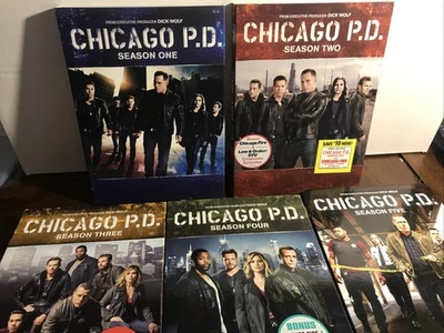 Chicago P.D. The Complete Series Season 1- 5 DVD (season 3-5 New in plastic) - Image 1 of 4