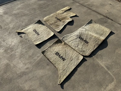 Juego alfombrillas BMW E28 528e beige OEM #86160 Foto 1 de 4