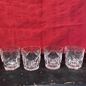 Waterford Crystal ASHLING Old Fashioned Whiskey Glass Tumbler 3.5” 4Pc Set - Picture 1 of 6