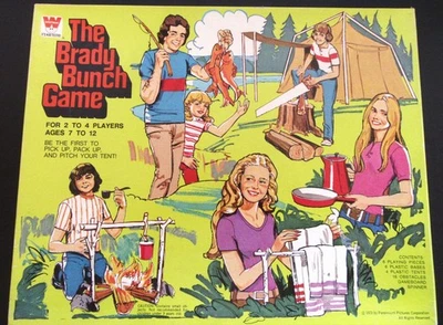VIntage, rare, 1973 "THE BRADY BUNCH GAME," nearly complete - Image 1 of 4