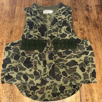 Redhead Vintage Waterfowl Duck Camo Hunting Vest Tactical Utility Outdoors Large - Image 1 of 4