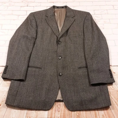 BOSS Hugo Boss Blazer Abrigo Deportivo Traje Chaqueta Para Hombres 44 R Lana Virgen 3 Botones Foto 1 de 4
