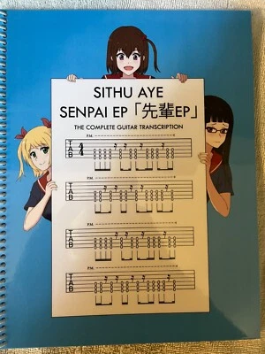 Sithu Aye - Senpai EP - Guitar tab / Tablature Book - Image 1 of 4