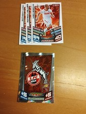 1. FC Cologne set match attax Bundesliga 2013 2014 lot of 4 cards collection
