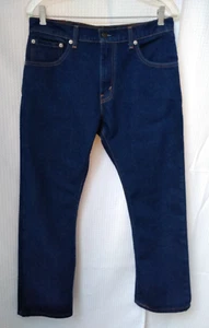 Levi's 517 Straight Leg Jeans Men's 32 x 30 Tag Dark Wash Blue Denim - Picture 1 of 10