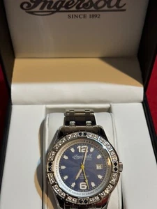 INGERSOLL GEMS PILOT GENTS WATCH IG0382IP NEW SS - Picture 1 of 6