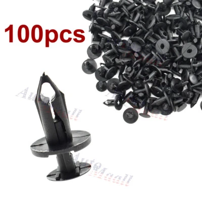 100pcs Fender Bumper Clips Body Rivet for Honda FourTrax TRX200 TRX2100x TRX400X - Image 1 of 4