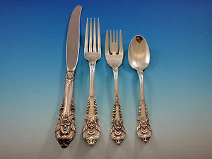 Sir Christopher by Wallace Sterling Silver Flatware Set for 8 Service 40 Pieces - Picture 1 of 9