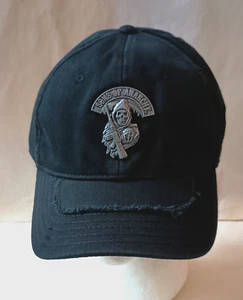 Cappello Baseball Serie TV Show Moto Sons Of Anarchy Reaper Logo Nuovo NOS 2012 - Foto 1 di 9
