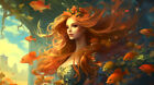 Home Wall Art Decor Artwork Fantasy Mermaid Oil Painting Printed on Canvas Gifts