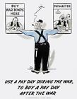 Buy A Pay Day After The War - 1943 - World War II - Propaganda Magnet