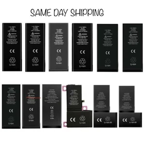 Apple iPhone 8 SE X 11 12 13 14 15 Series Premium Replacement Battery w/Adhesive - Picture 1 of 13