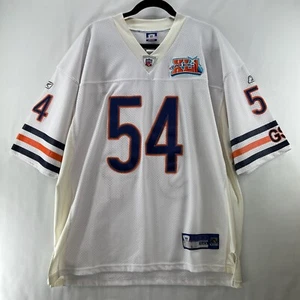 Vintage NFL Reebok Trikot Shirt 50 Chicago Bears Super Bowl XLI #54 Urlacher weiß - Bild 1 von 11