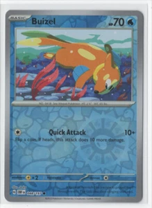 Pokemon Obsidian Flames 048/197 Buizel Reverse Holo - Imagen 1 de 1