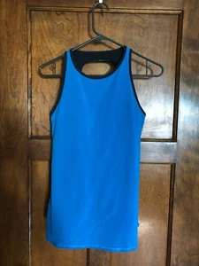 Lucy Activewear M Lucypower Women's Turquoise Tank workout Activewear - Picture 1 of 7