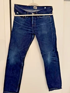 Naked and Famous Weird Guy Deep Indigo Selvedge Size 32 - Picture 1 of 7