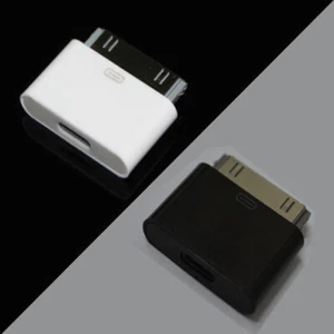 8-pinowy gniazdo na 30-pinowy męski adapter do Apple iPhone 4S iPad 3 iPod Touch 4 - Zdjęcie 1 z 10