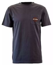 Produktbild - HARLEY-DAVIDSON Herren T-Shirt Baumwolle Bar & Shield Pocket Kurzarm Tee Shirt