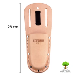 FODERO PER FORBICI STOCKER 417 CUSTODIA IN CUOIO 28cm Applicabile alla cintura - Imagen 1 de 2