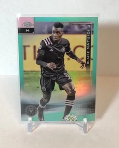 2021 Topps Chrome MLS Aqua Refractor /299 Blaise Matuidi #101 - Picture 1 of 1