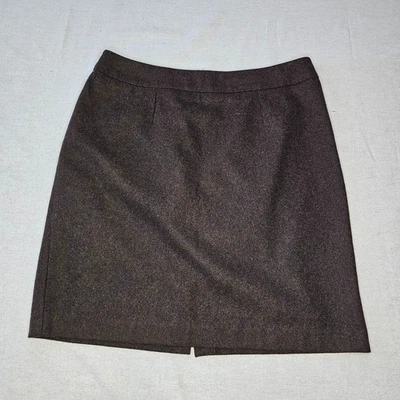 Falda Chadwicks of Boston Marrón Mezcla Lana Forrada Negocios Carrera 12P Ecuestre Foto 1 de 4