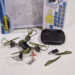 Carson X4 Quadcopter 210 LED Rc Quadrocopter Drohne Schwarz / Gelb 500507178 - Bild 1 von 12