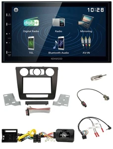 Kenwood 2DIN Bluetooth Lenkrad USB DAB Autoradio für BMW 1er man. Klima E87/E88/ - Bild 1 von 10