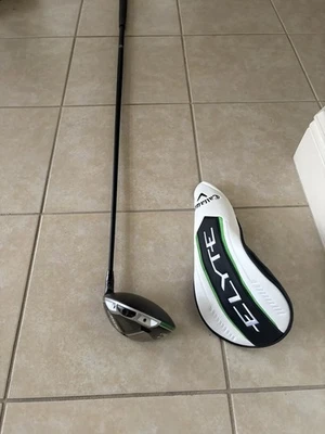 Callaway ELYTE DRIVER W/headcocer Brand New Graphite Shaft - Image 1 of 3