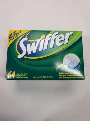 SWIFFER PAÑOS DESECHABLES, CAJA NUEVA DE 64 RECARGAS SECAS Foto 1 de 3