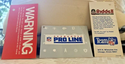 偷! 乔·蒙塔纳手工签名全尺寸正品 PROLINE K.C 头盔。 UDA — 第 1/4 张图片